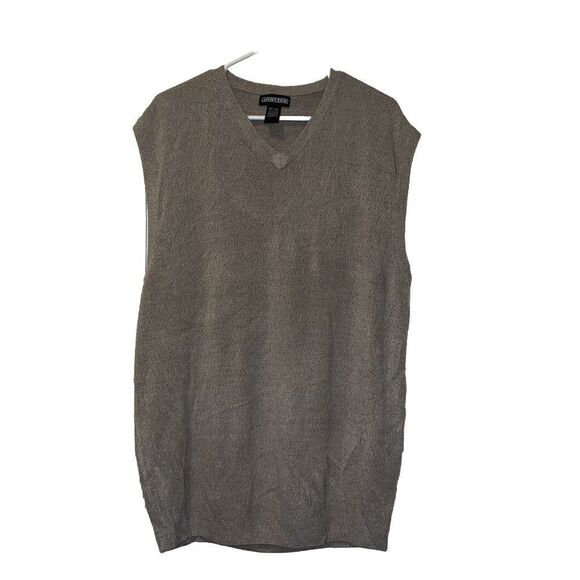 Jantzen Pullover Sweater Vest Mens XXL Beige V‎ Neck Sleeveless Grandpa - Picture 1 of 6